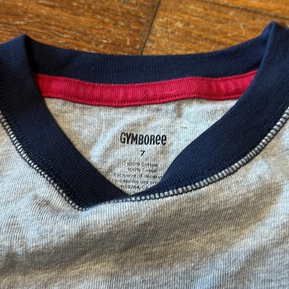 Gymboree Boys “Mommy’s MVP” Baseball Tee, Sz 7